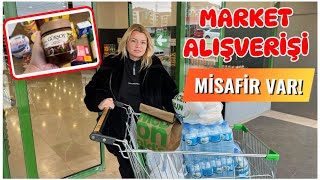 Market Alışverişi Misafir Hazırlığı Eşimin Ailesi Geliyor Suna Biltekin Vlog