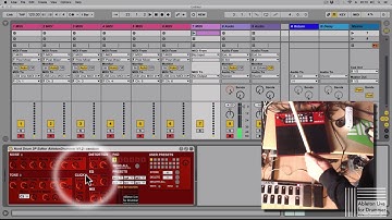 Clavia Nord Drum 3P editor for Ableton Live (Max for Live)
