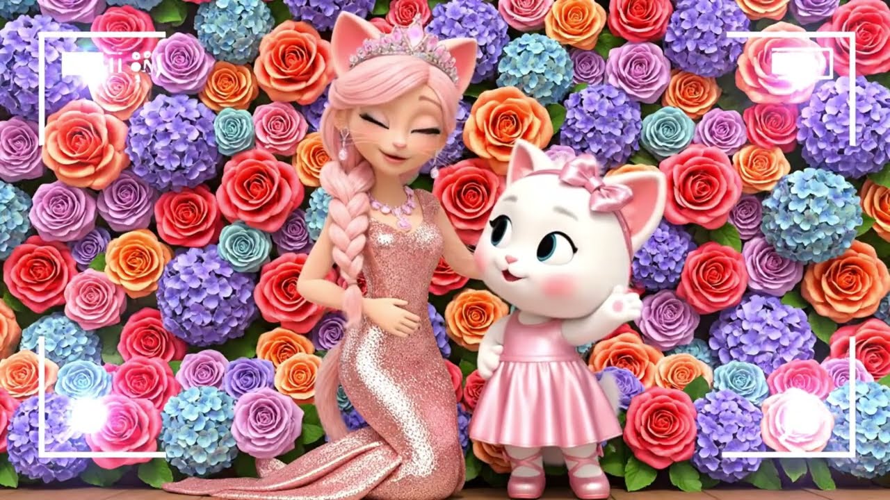 Kitten’s First Beauty Day! Makeup + Spa with Mommy 🐱💅