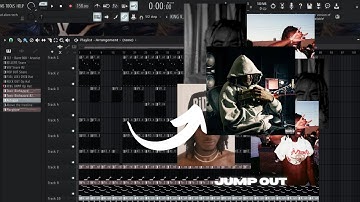 HOW TO MAKE CRAZY BEATS FOR OSAMASON USING STOCK PLUGINS (JUMP OUT) | FL STUDIO 21