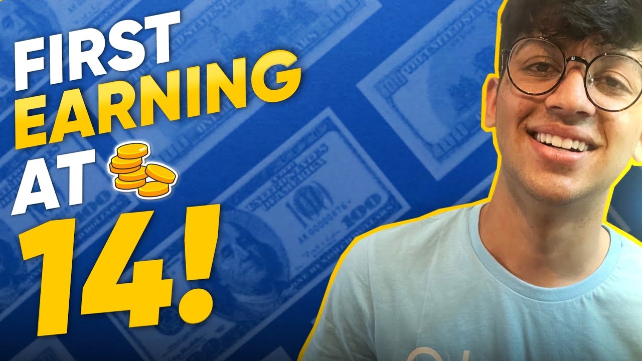 MY FIRST EARNING at the Age of 14 🤑 | My Freelance Journey | Pranjal Joshi