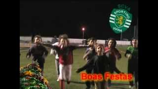 Boas Festas são os votos dos Benjamins do Sporting de Viana do Alentejo