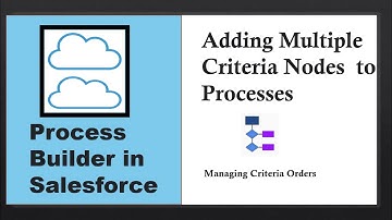 Process Builder in Salesforce : Adding Multiple Criteria Nodes to Processes | Manage Criteria Order