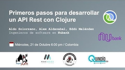 2020-10-21 Primeros pasos para desarrollar un API rest con Clojure