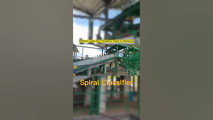 550tpd lead-zinc ore flotation plant in Malaysia, plant in normal operation