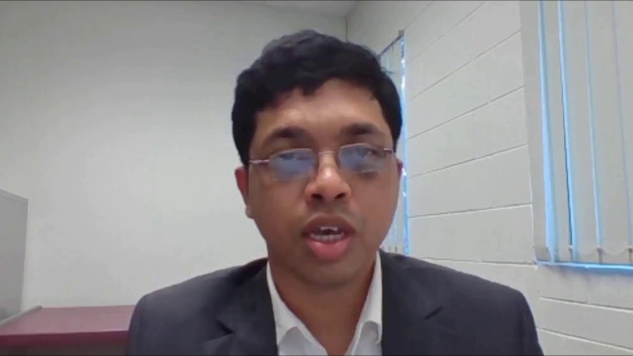 2020 Post Graduate Thesis Award Recipient - Dr Shah Sanjar Nafis Ahmad