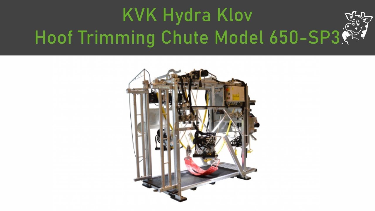 KVK Hydra Klov - Hoof Trimming chute model 650-SP3