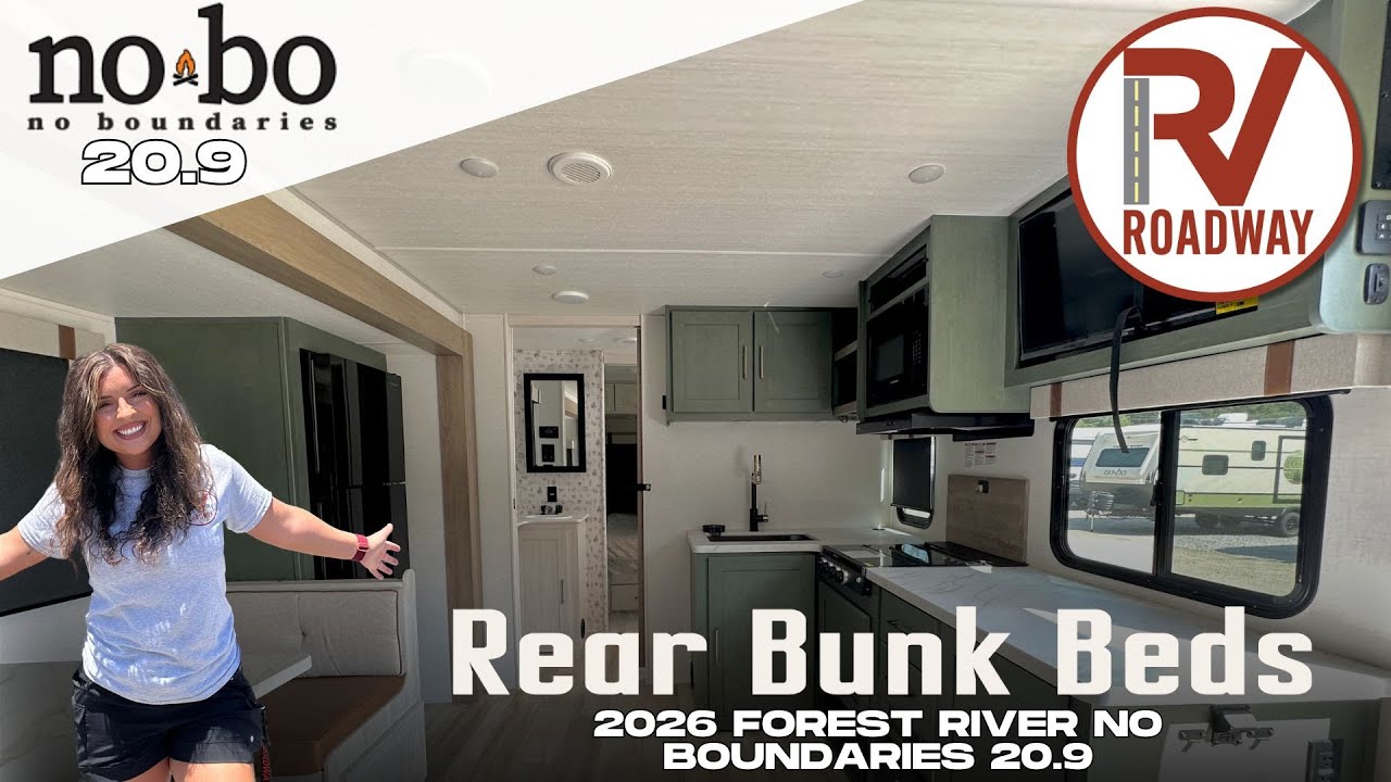 The New 2026 Forest River No Boundaries 20.9 