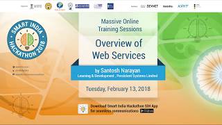 SIH2018 Massive Online Training Session - Overview of Web services