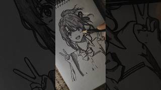 Drawing Mitsuha Miyamizu♥️✨|Your Name|@TDS_Family