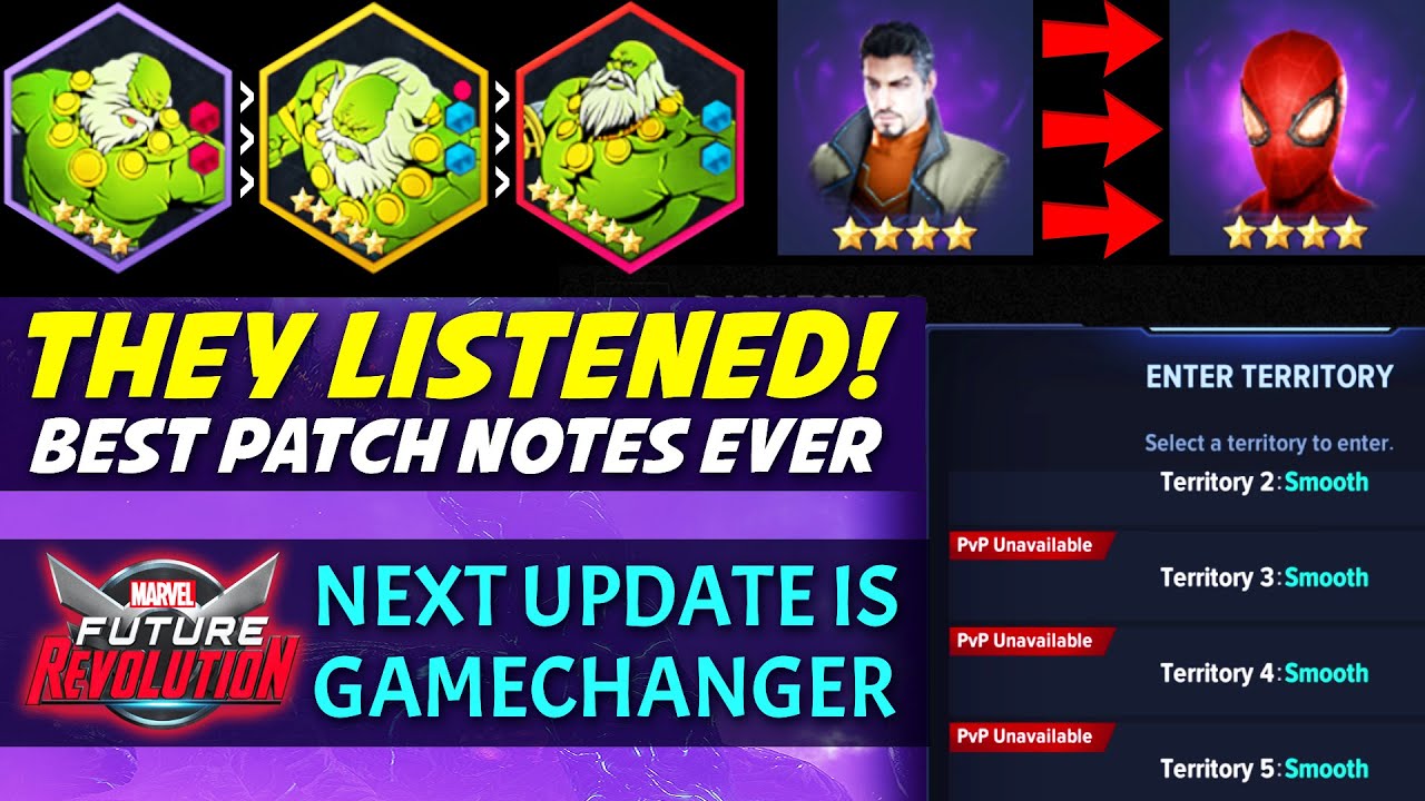 MARVEL Future Revolution. LATEST Patch Notes are INCREDIBLE! Worst ...
