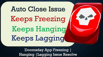 How to Fix Doomsday Auto Close | Keeps Hanging | Freezing | Lagging Issue Solve in Android