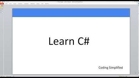 Learn C# language (Malayalam) Part 3 - Data Type, Type Conversion