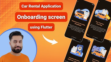 Building an Onboarding Screen for a Car Rental App | Flutter ui design tutorial
