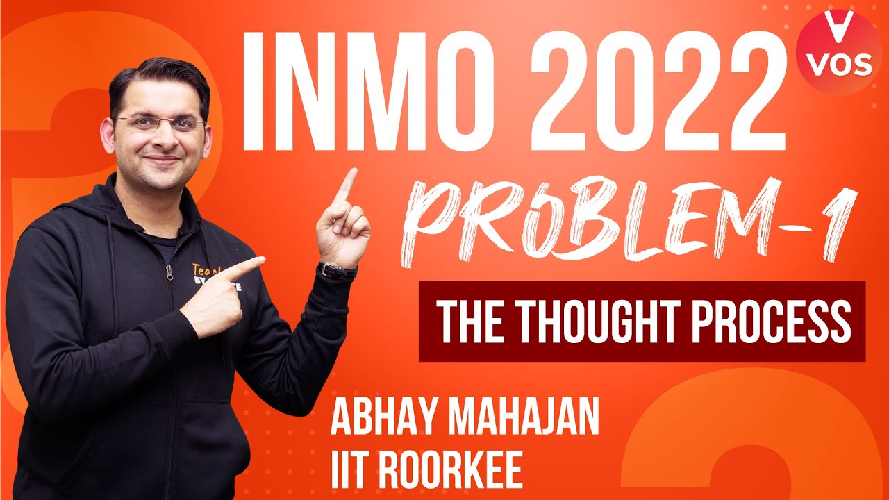 INMO 2022 Problem-1 | IOQM Part B Q-1 | INMO 2021-22 Solutions | Abhay Mahajan | VOS
