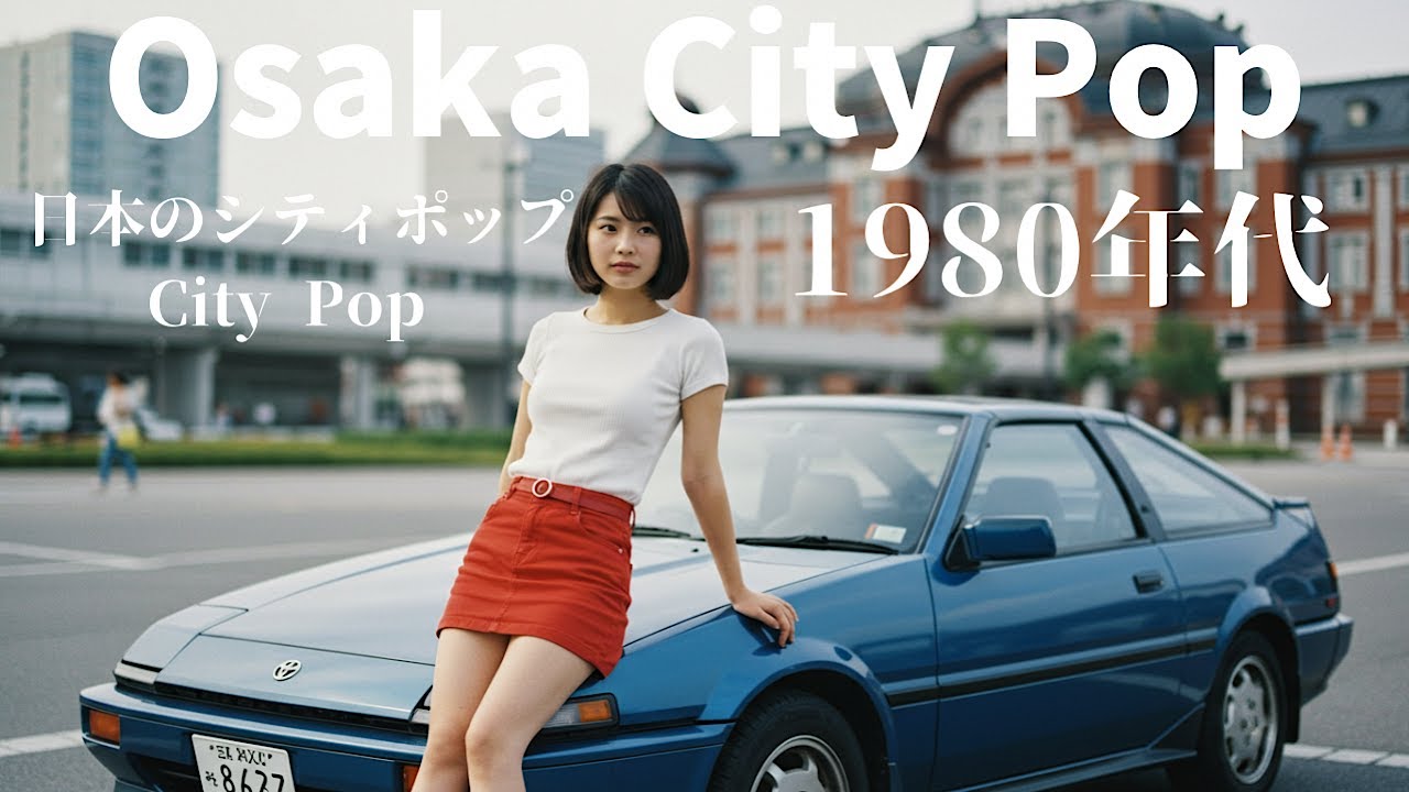 【80's City pop】Osaka心が弾む最高にシティーポップなドライブLofiチルポップ｜Japan Lofi Chill Pop｜ストレス解消＆リラックス＆集中【作業用bgm】