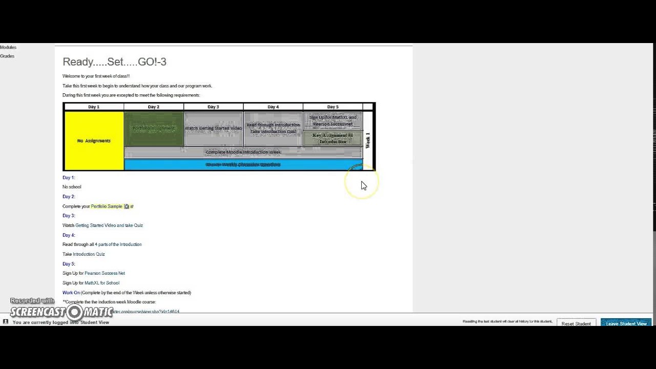 Math Class Intro Part 1 Canvas - YouTube