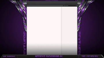 Interface Free Youtube Background Template #4  | NEW Youtube layout | By MF Design