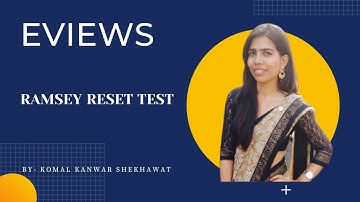 Ramsey Reset Test || EViews || EViews Tutorial Videos