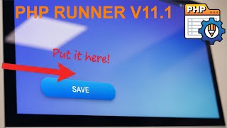 FIELD VALIDATION MESSAGE CLOSE TO THE SAVE BUTTON | PHPRUNNER | ASPRUNNER | DEV CLUB Profile