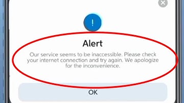 Fix Our service seems to be inaccessible problem solve in ubl App
