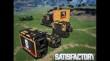 Satisfactory Mod - New Container Screens Version