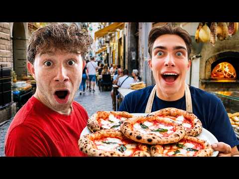 Brits Try REAL Italian Street Food!