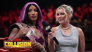Mercedes Moné is going ALL IN against the competition! | AEW Collision, 7/18/26