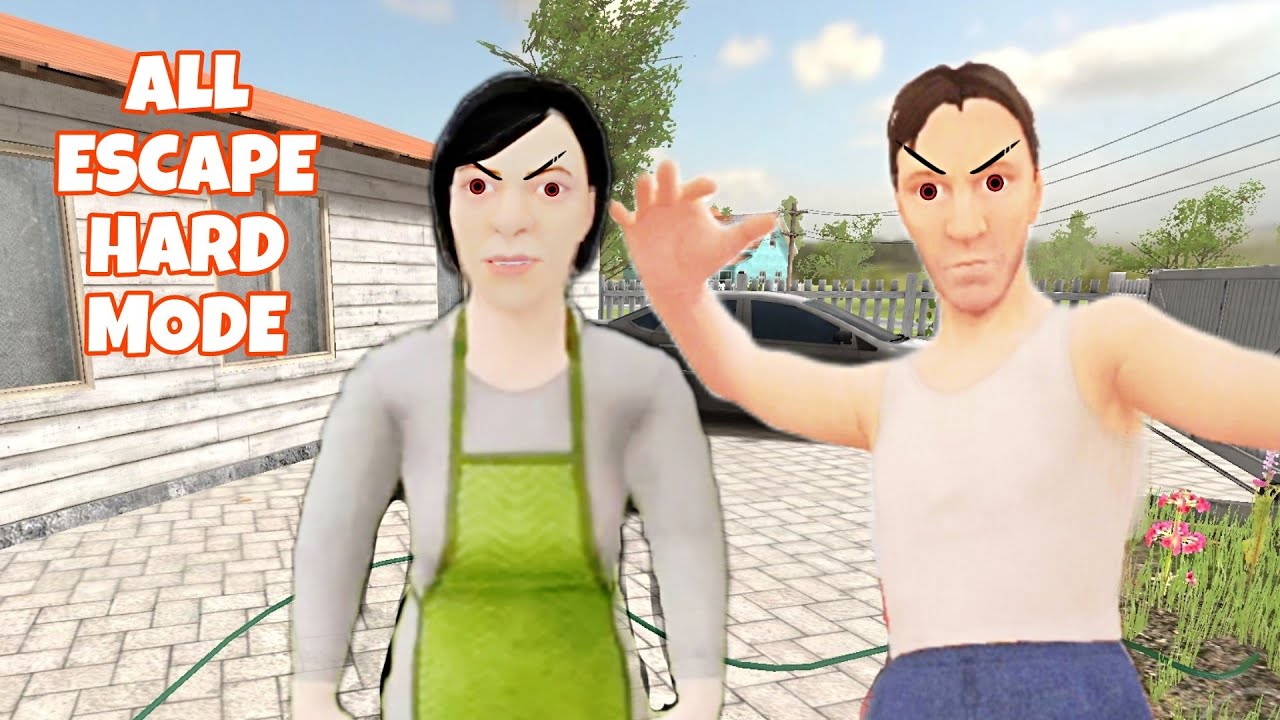 SCHOOLBOY RUNAWAY STEALTH ALL ESCAPE IN HARD MODE - YouTube