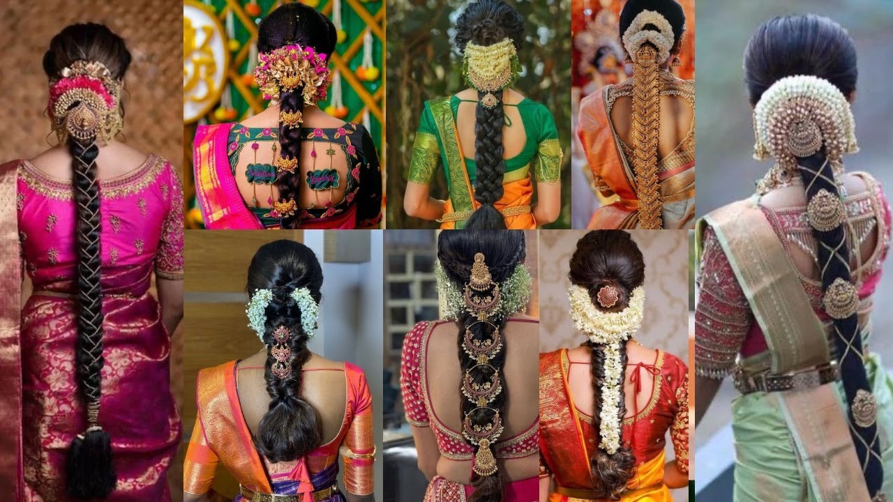 Traditional South Indian Bridal Hairstyles (4) - K4 Fashion