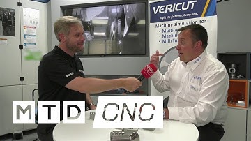 CGTech give an optimized attack with VERICUT Force Module