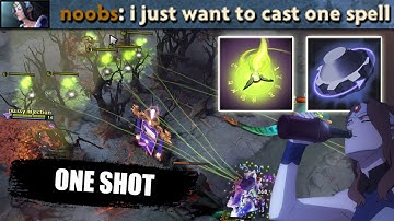 i just want to cast one spell [Rearm + Nether Ward] Dota 2 Ability draft