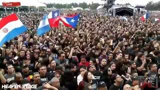 Amon Amarth Runes to My Memory (Mejor Audio) Hell and Heaven México 2016
