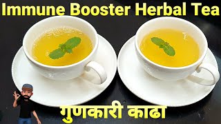 Immune booster Herbal Tea | Gunkari Kadha | Trending Malegaon Kadha | Immunity booster kadha