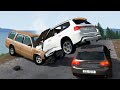 Car Overtaking Crashes Compilation #23 - BeamNG.Drive