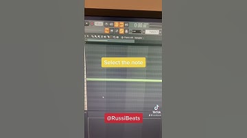 FL Studio 20 Hot Key : How to Quick Chop Notes in the Piano Roll
