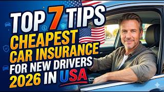 Cheapest Car Insurance for New Drivers in the USA 2026 | Best Low Cost Auto Insurance