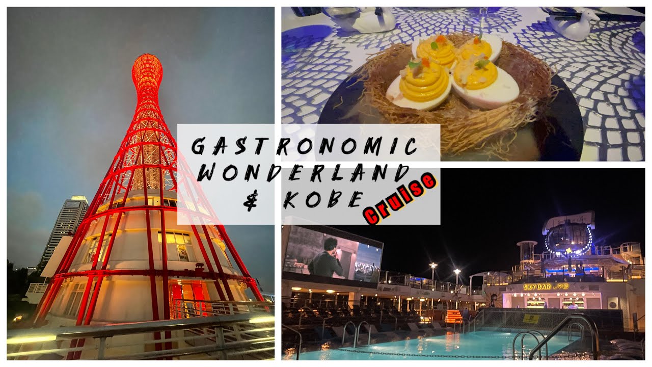 Gastronomic WONDERLAND as we cruise to Scenic KOBE, JAPAN.