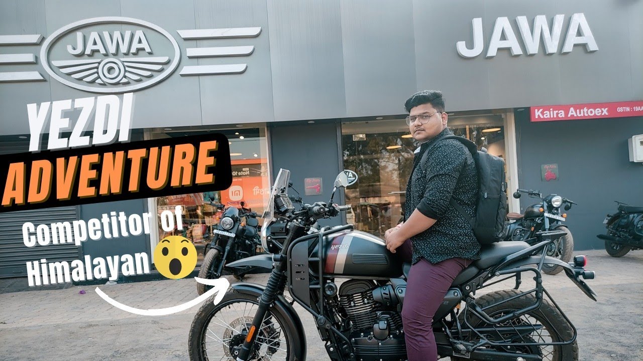 Yezdi Adventure Full Review🔥Yezdi Showroom in Bankura I Yezdi Bikes I ITZ VLOGGER BRO I #yezdi #jawa