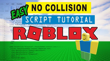 HOW TO DISABLE PLAYER COLLISION IN ROBLOX *EASY Scripting Tutorial 2020*