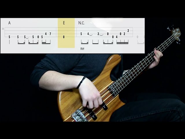 Stone Temple Pilots - Interstate Love Song (Bass Cover) (Play Along Tabs In Video) class=