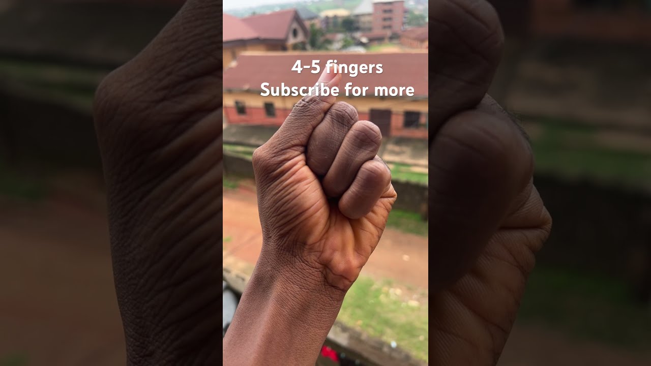 4 5 Fingers Hand Goviral Trending