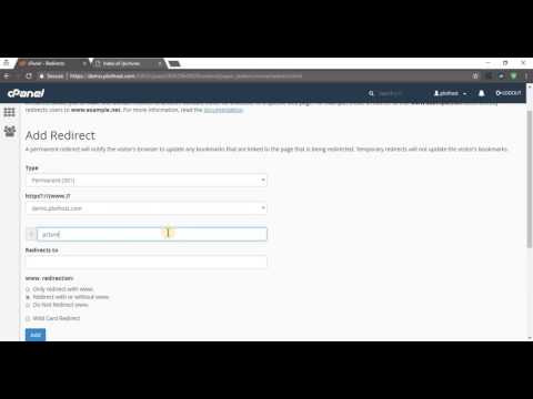 How to set up a redirect for your website in cPanel