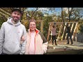 Building a Small but Comfy Wood Cabin Surrounded by Nature