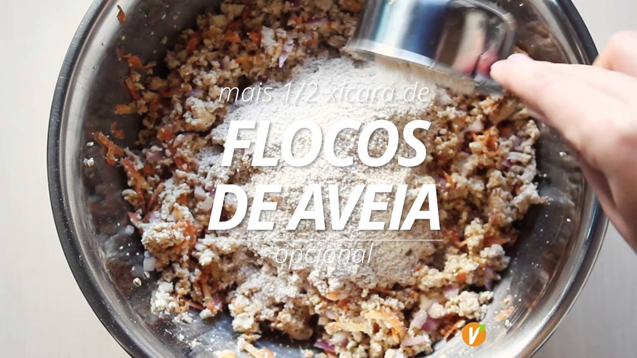 RECEITA DE ALMÔNDEGA VEGANA DE TOFU APRENDA A FAZER!