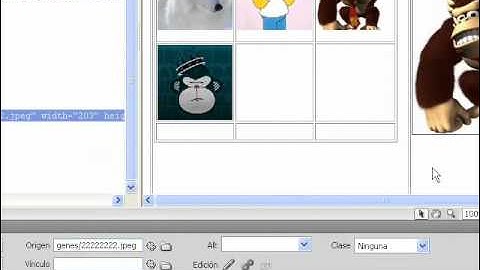 Insertar comportamientos en Dremweaver CS5 .wmv