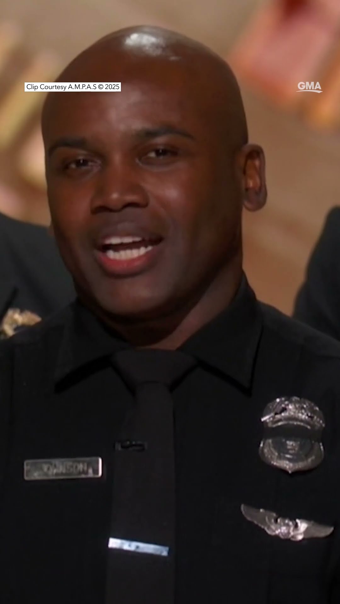 LA firefighters honored at 2025 Oscars
