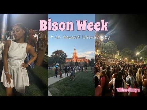 Bison week at Howard University!! - YouTube