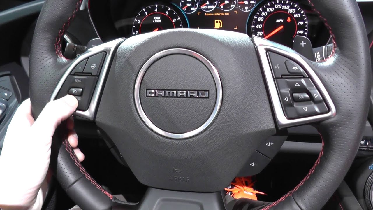 2016 Camaro Dash Warning Lights Interior Look Around