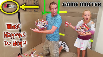 Game Master Hacker Spy Eats All Our Halloween Candy! Then This Happens...